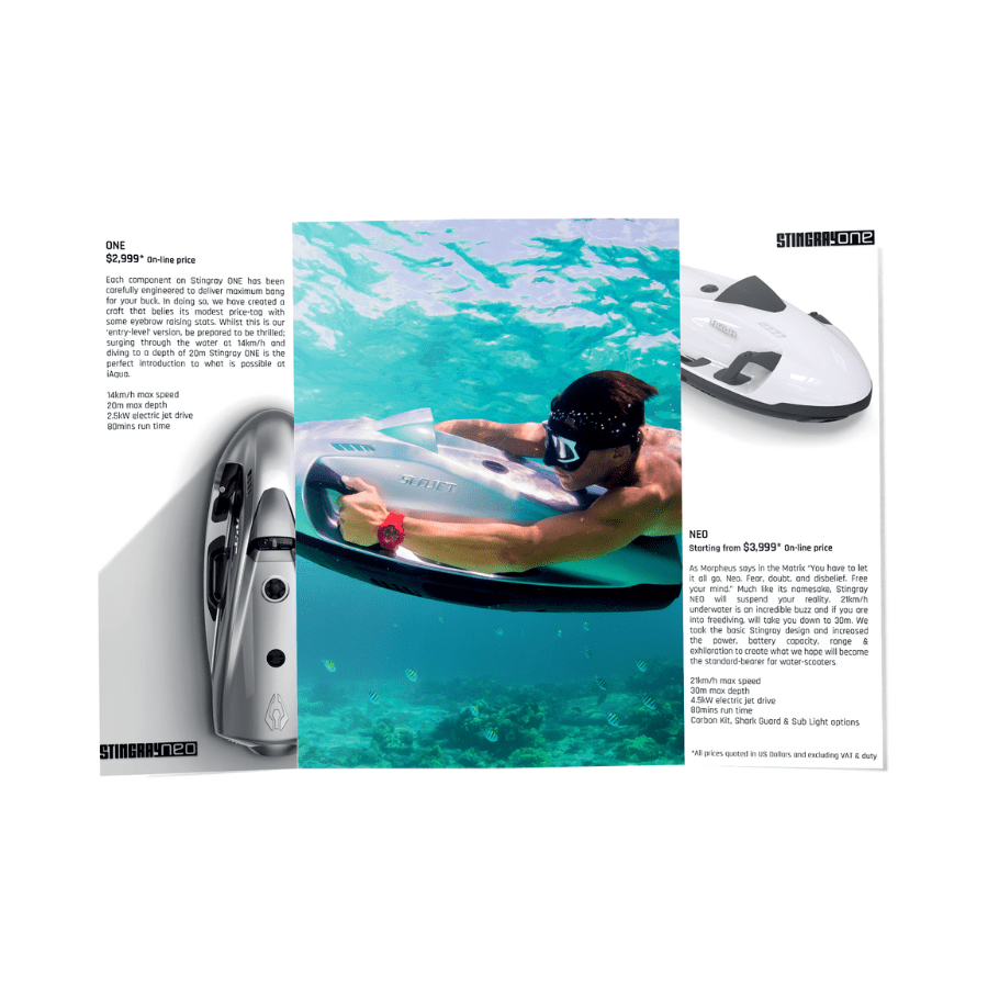 A4 Gatefold Brochure Design