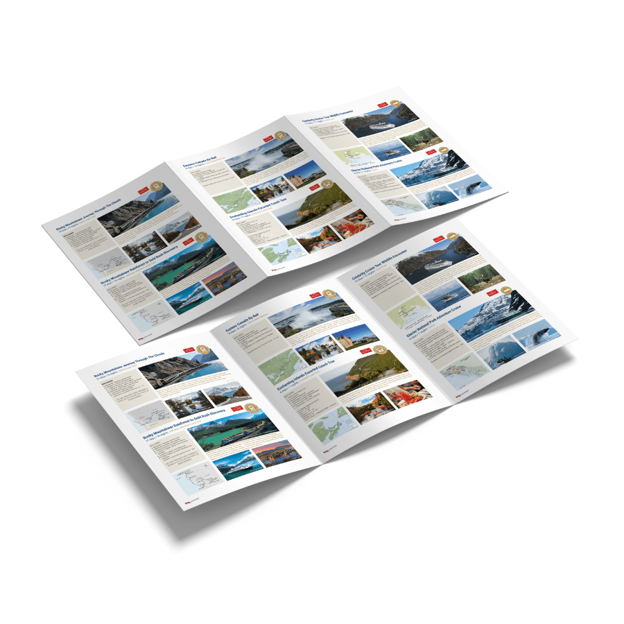 A4 Tri Fold Brochure