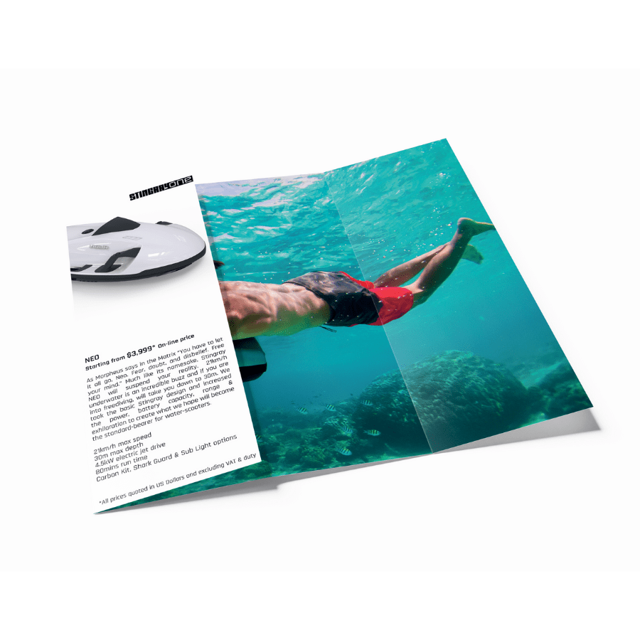 A5 Gatefold Brochure Design