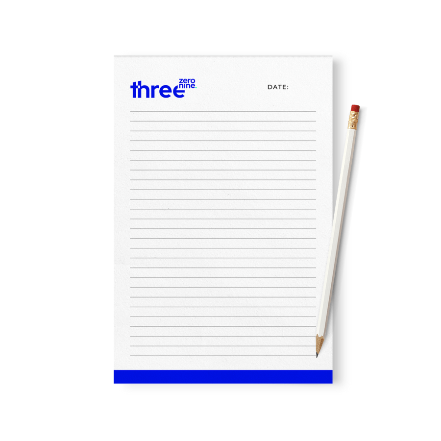 Customised Notepad Design