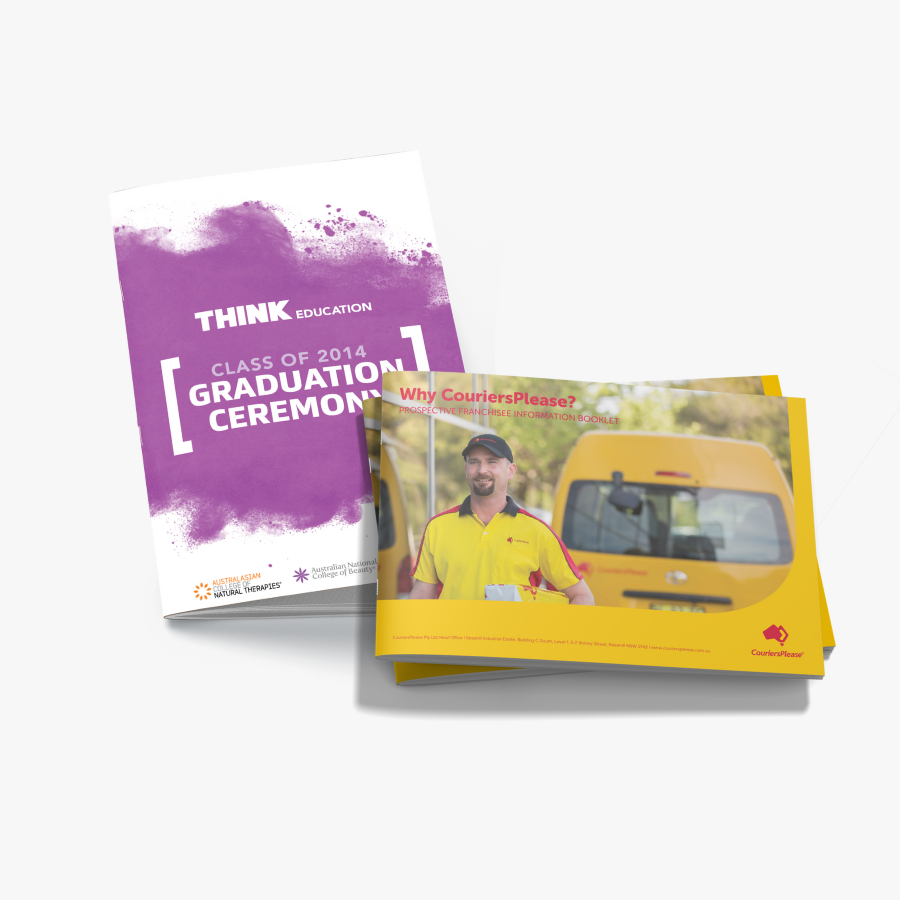 Saddle Stitch Booklet