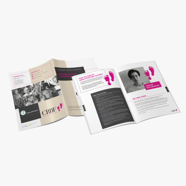 Self Cover Saddle Stitch Booklet