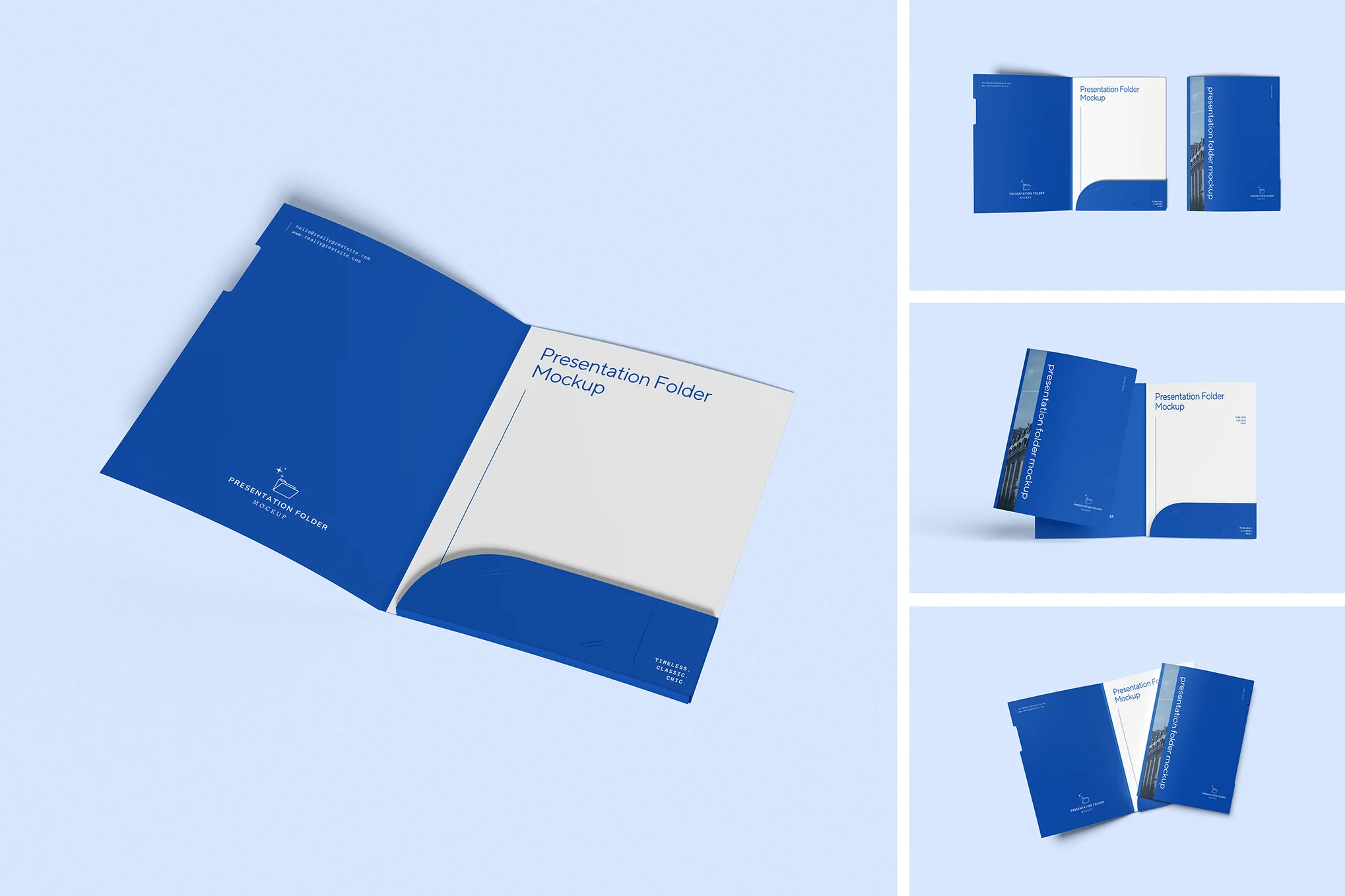 Persentation Folder Mockup